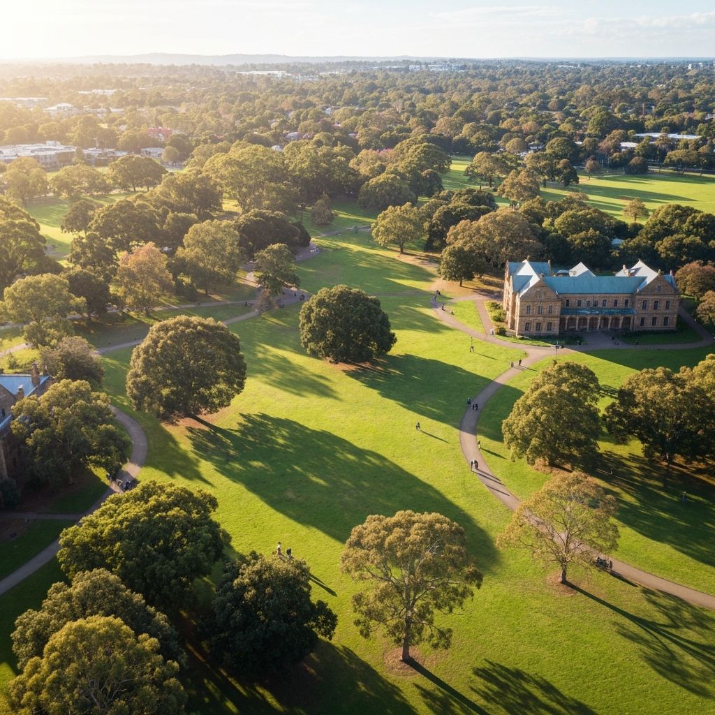 Parramatta Park – the beautiful green setting where Good George Cafe is located